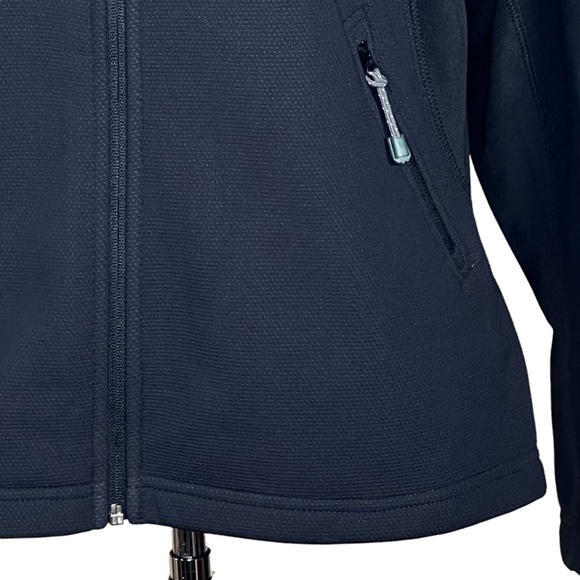 Tri-Mountsin Women’s Fleece Lined Black Jacket With Embroidered Dog Paw Small - Picture 4 of 12